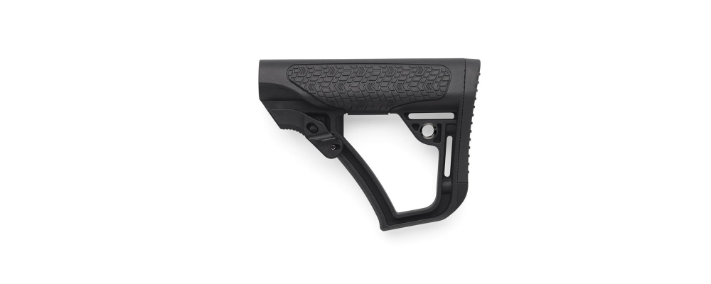 Collapsible Buttstock - Black | Daniel Defense | Daniel Defense