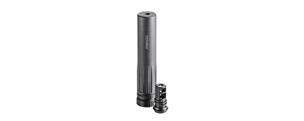 DDWAVE サイレンサー ブラック DD®WAVE® Muzzle Brake (1/2 x 28 TPI) | Daniel Defense | Daniel Defense